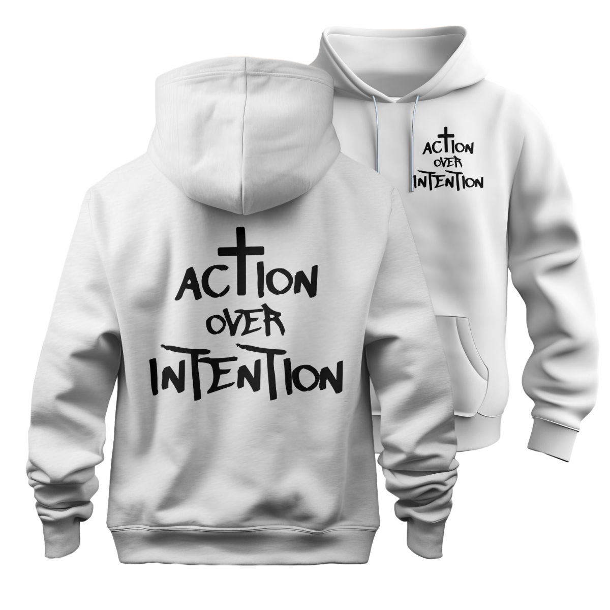 AOI (Action Over Intention) Hoodie