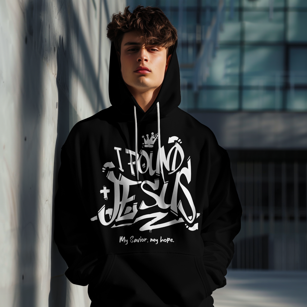 "I Found Jesus" Hoodie