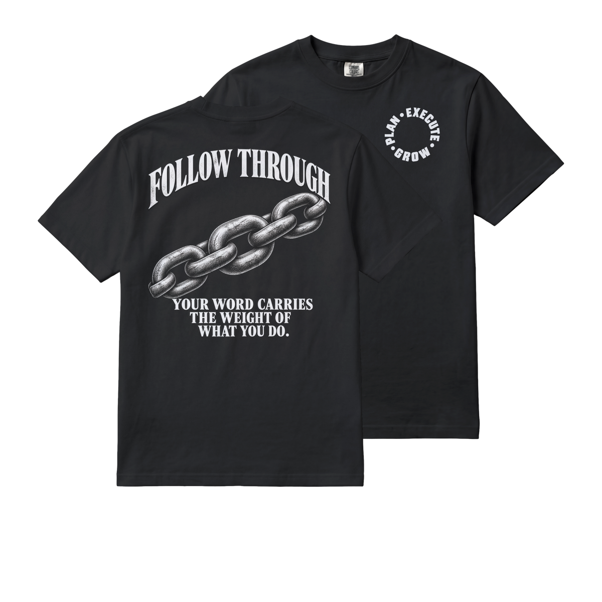 "FOLLOW THROUGH" TEE s\STANDAR SERIES 03-04