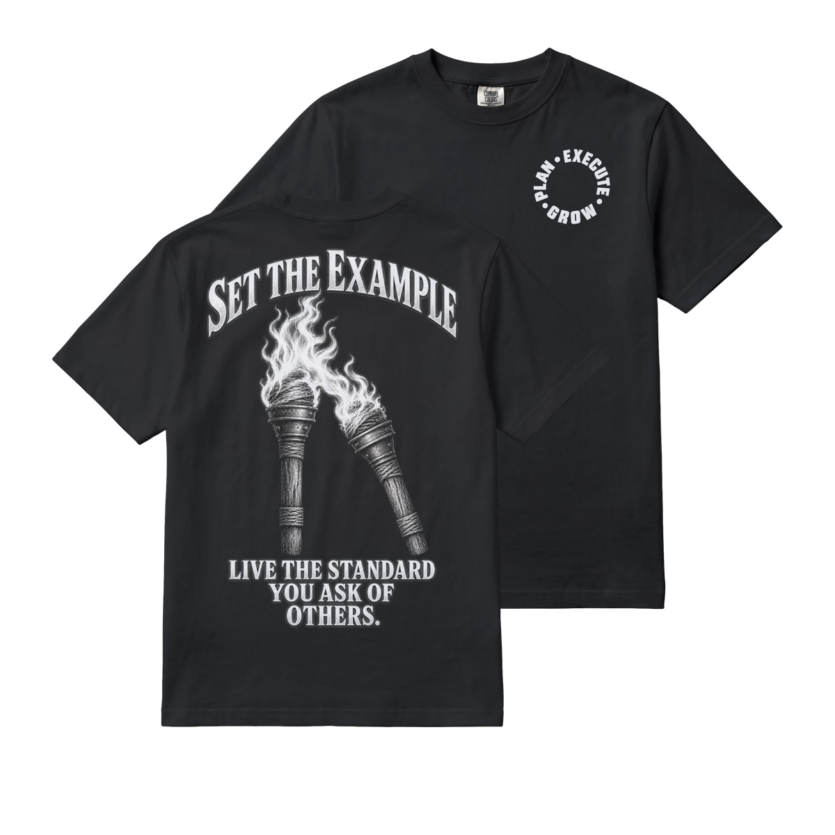 "SET THE EXAMPLE" TEE STANDARD SERIES 04 OF 04