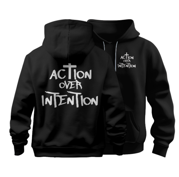 AOI (Action Over Intention) Hoodie