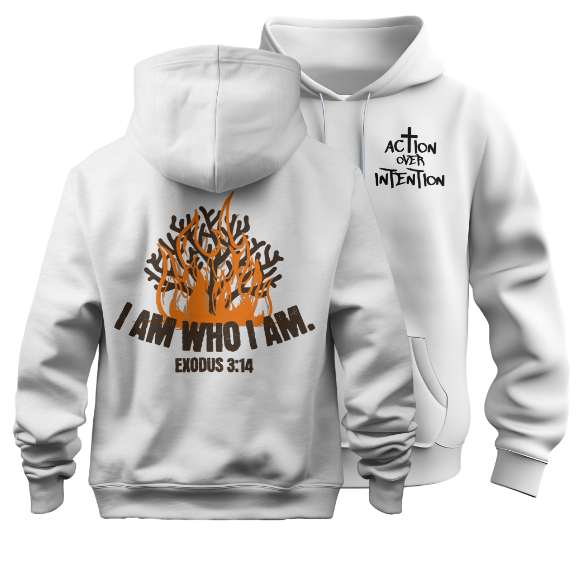 "I am who I am" hoodie